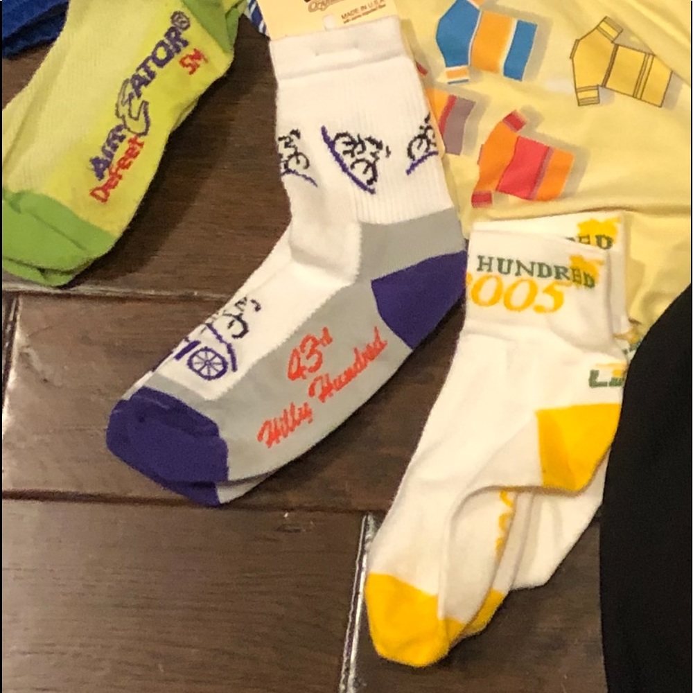 8 pair cycling women’s socks S defeet